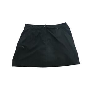 32 degrees Cool XL Black Flat Fit Skort/Skirt